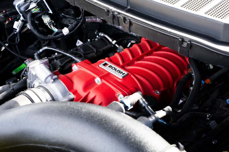 Roush 422349 705HP Red Edition Supercharger Kit for 2021-2026 F-150 5.0L