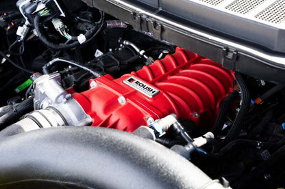 Roush 422349 705HP Red Edition Supercharger Kit for 2021-2026 F-150 5.0L