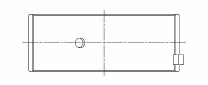 ACL Toyota 4B1780H-.025 for 4AGE/4AGZE (1.6L) 0.025mm Oversized High Performance Rod Bearing Set 3in