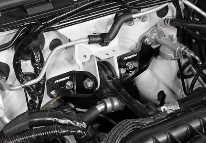 PERRIN 15-21 Subaru Impreza/WRX/STI Pitch Stop Mount &amp; Firewall Brace - Black