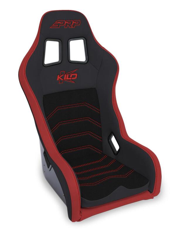 PRP Kilo Composite Seat - Black &amp; Red