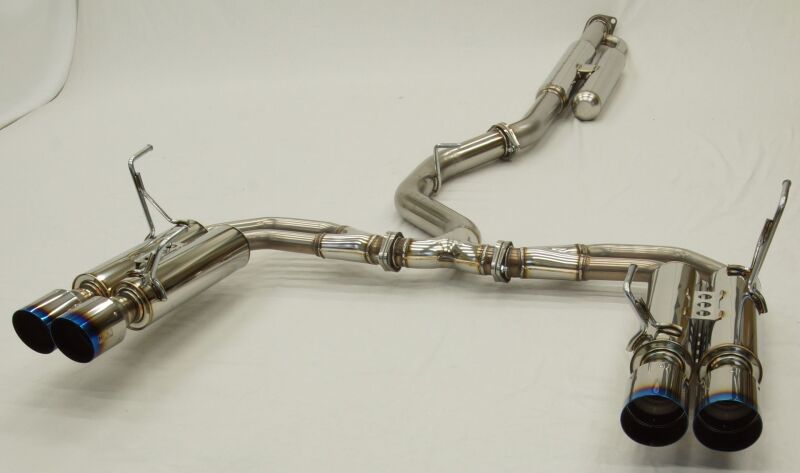 HKS 31021-AF026 Legamax Sport Quad Titanium Exhaust for 22-25 Subaru WRX