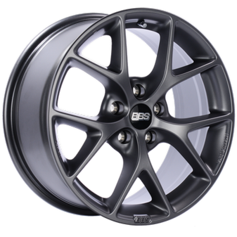 BBS SR 18x8 5x112 ET45 Satin Grey Wheel -82mm PFS/Clip Required