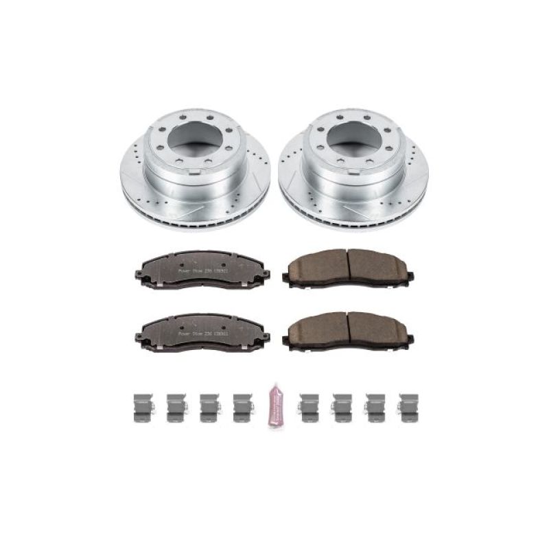 Power Stop 13-22 Ford F-350 Super Duty Rear Z36 Truck &amp; Tow Brake Kit