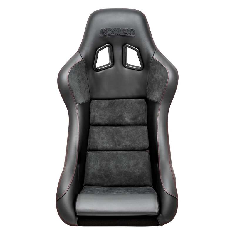 Sparco 008025ZNRRS QRT-C Performance Carbon Racing Seat Black/Red FIA Approved