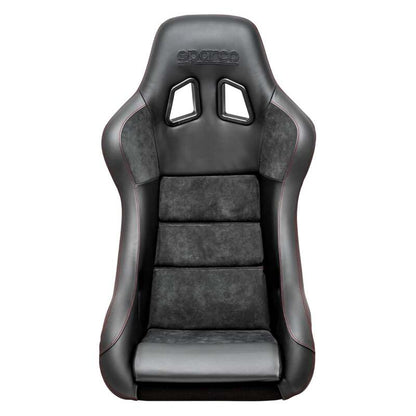 Sparco 008025ZNRRS QRT-C Performance Carbon Racing Seat Black/Red FIA Approved