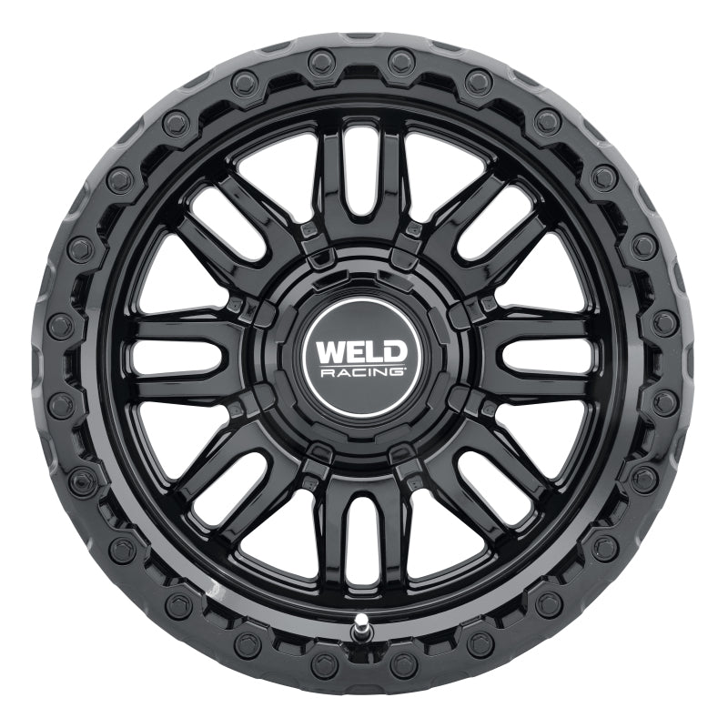 Weld Off-Road Swift 17x9in - 5x114.3 / 5x127 BP - ET-12 - 78.1mm CB - Gloss Black Wheel &amp; Ring