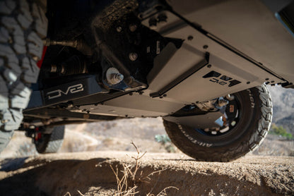 DV8 24-25 Toyota Tacoma &amp; Land Cruiser Rear Belly Skid Plate