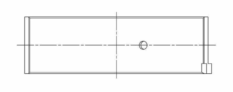 ACL Nissan 6B2640H-.25 for VQ35DE 3.5L-V6 0.25mm Oversized High Performance Rod Bearing Set (B