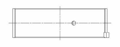 ACL Nissan 6B2640H-.25 for VQ35DE 3.5L-V6 0.25mm Oversized High Performance Rod Bearing Set (B