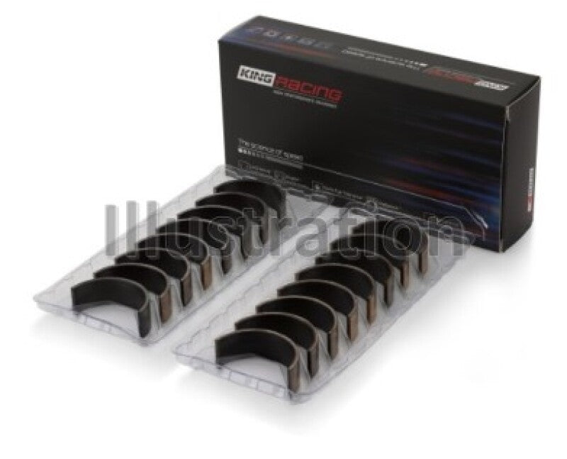 King Engine Bearings Ford Prod V8 4.6L/5.4L Performance Rod Bearing Set - Size STD
