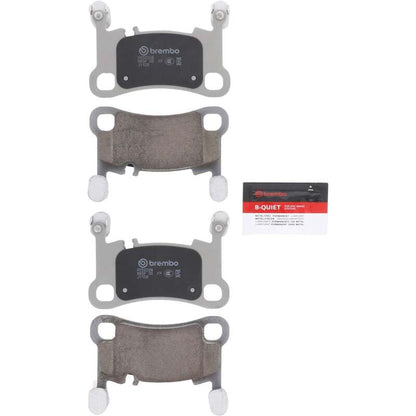 Brembo P65050N Ceramic Rear Brake Pads for 2019-2023 Porsche Cayenne Base S GTS