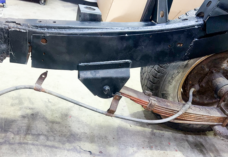 Rust Buster 2004-2012 Chevy Colorado &amp; GMC Canyon Rear ward Leaf Spring Mount - Right