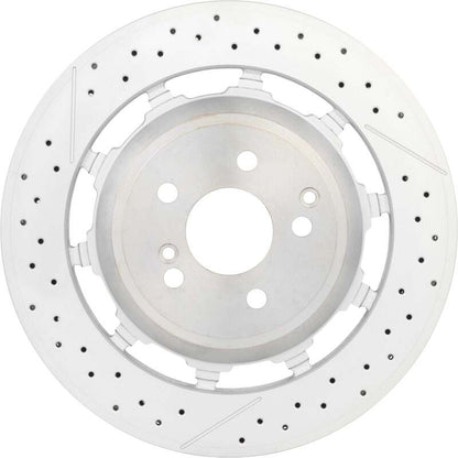 Brembo 09.C128.33 Rear Brake Rotor 360mm Vented Drilled for Mercedes AMG GT/C63