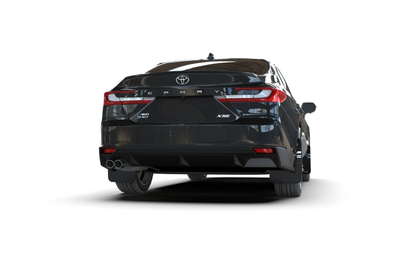Rally Armor MF133-UR-BLK-MBK UR Mud Flap w/ Metallic Logo for 25-26 Toyota Camry