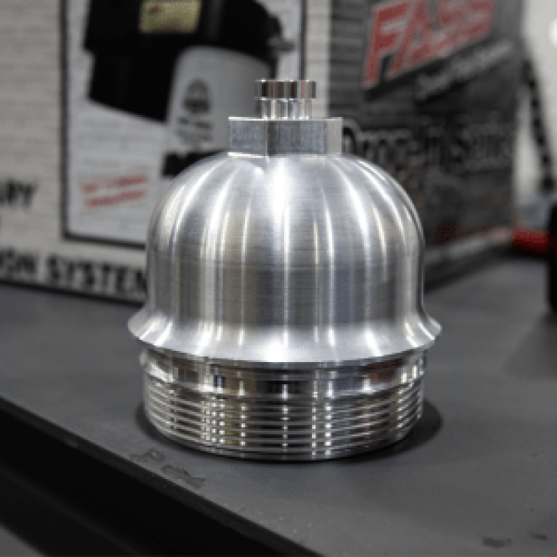 FASS BFC1001K Billet Fuel Filter Cap for 2017-2024 GM 6.6L Duramax L5P