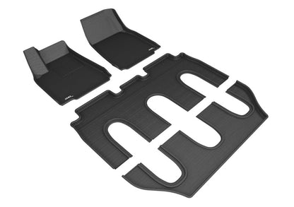 3D MAXpider L1TL00201509 Kagu Black Floor Liners for 2016-2017 Tesla Model X