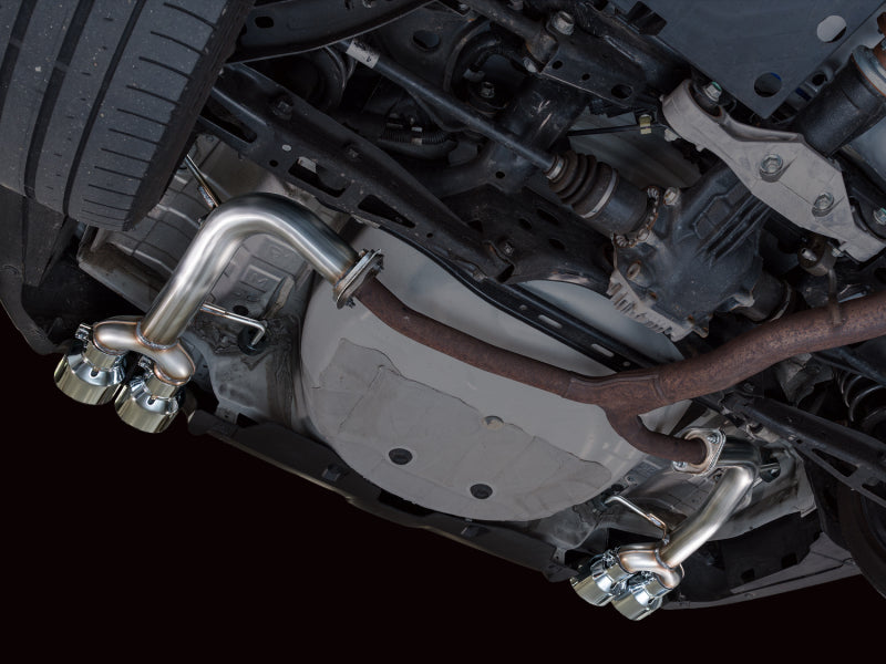 AWE Tuning 22-25 Subaru VB WRX Track Edition Axleback Exhaust - Chrome Silver Tips