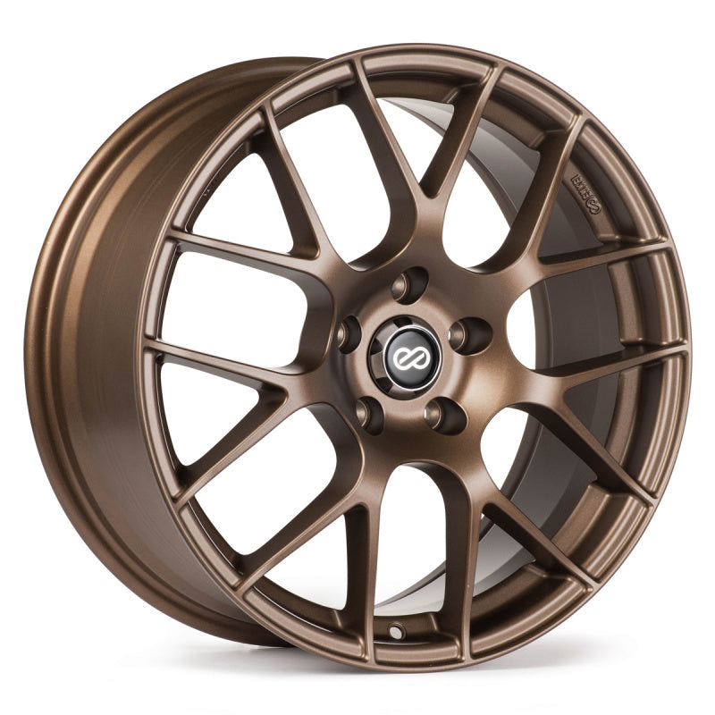Enkei 467-885-6535BP Raijin 18x8.5 +35 Bronze Paint MAT 7-Spoke Wheel 5x114.3