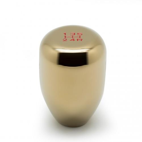 BLOX Racing 5-Speed Billet Shift Knob - Gun Metal 10x1.25mm