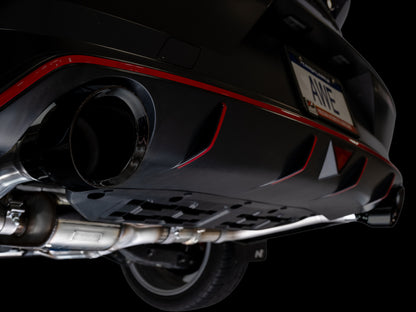 AWE 22-26 Hyundai Elantra N SwitchPath Cat-Back Exhaust - Diamond Black Tips