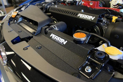 PERRIN 08-14 Subaru WRX &amp; STI / 08-11 Impreza Radiator Shroud - Black