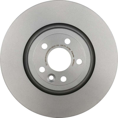 Brembo 09.D063.21 Front Prime UV-Coated Brake Rotor for Jaguar F-PACE / Velar