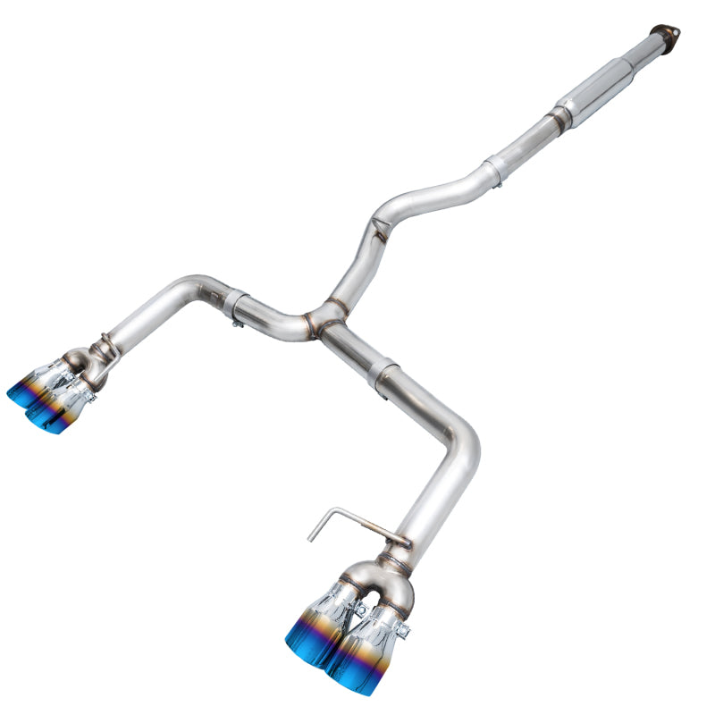 AWE 3020-49074 Track Edition Catback Exhaust Vapor Blue for WRX STI