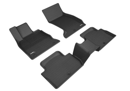 3D MAXpider L1KA04501509 Kagu Black Floor Liners for 2018-2023 Kia Stinger