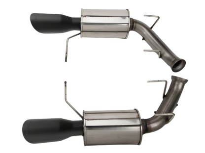 Roush 11-14 Mustang GT Black Tip Axle Back Exhaust