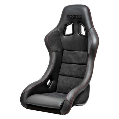 Sparco 008025ZNRRS QRT-C Performance Carbon Racing Seat Black/Red FIA Approved