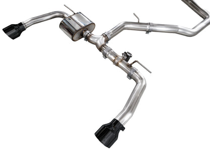 AWE 22-26 Hyundai Elantra N SwitchPath Cat-Back Exhaust - Diamond Black Tips