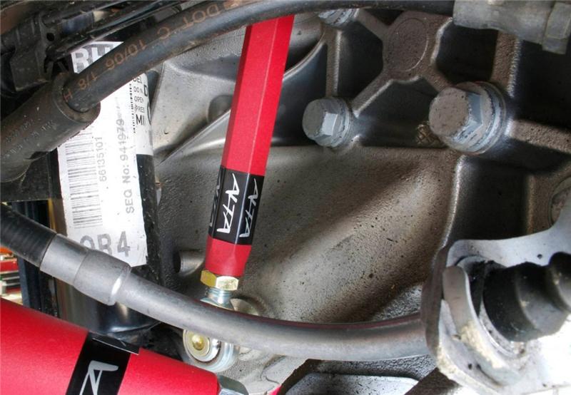 ALTA 02-12 Mini Cooper/S/JCW (Incl. 05-12 Convertible) &amp; 09-12 Clubman Rear Endlinks Adj. Pair - Red