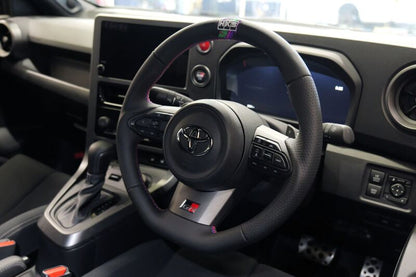 HKS 51999-AT005 D-Shape Replacement Steering Wheel Toyota GR Corolla GR Yaris