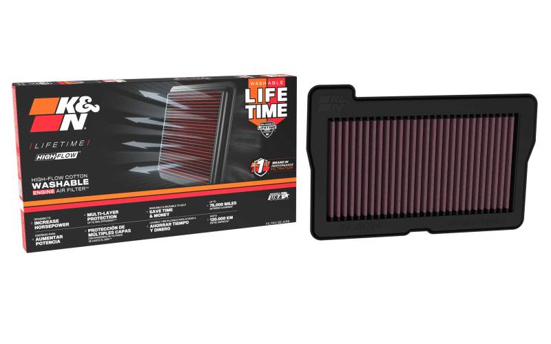 K&amp;N 2023 Yamaha MT-09 Replacement Air Filter