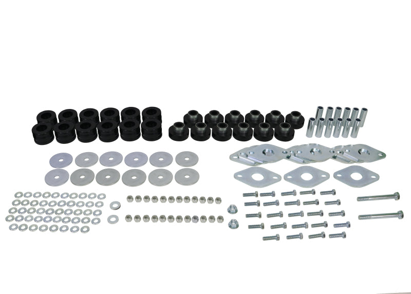 Whiteline W93568 Body Mount Bushing Kit for 2007-2014 Jeep Wrangler JK