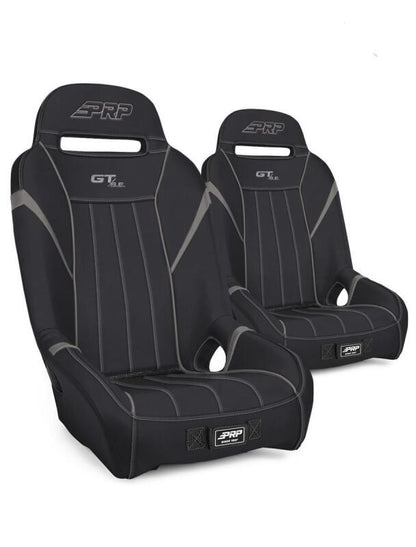 PRP GT/S.E. Suspension Seats Kit for Can-Am Maverick X3 (Pair) - Black &amp; Gray
