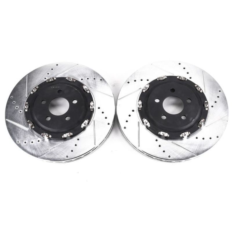 Power Stop 15-20 Dodge Charger Front Drilled &amp; Slotted Rotor - Pair