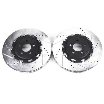 Power Stop 15-20 Dodge Charger Front Drilled &amp; Slotted Rotor - Pair
