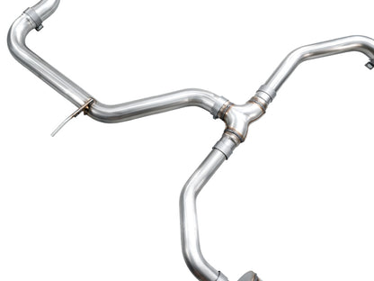 AWE 22-25 Volkswagen Jetta GLI Touring Edition Exhaust - Chrome Silver Tips