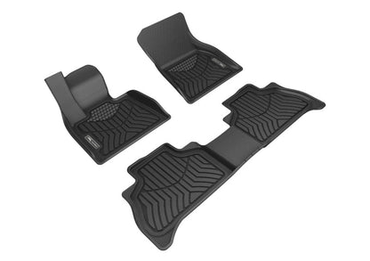 3D MAXpider 19-26 BMW X5 (G05) 5-Seat Maxtrac 1st &amp; 2nd Row Floor Mat - Black (3pc)