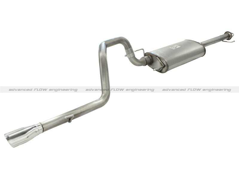 aFe 49-46016-P 2.5&quot; CB Stainless Exhaust System for 05-09 Lexus GX470 4.7L