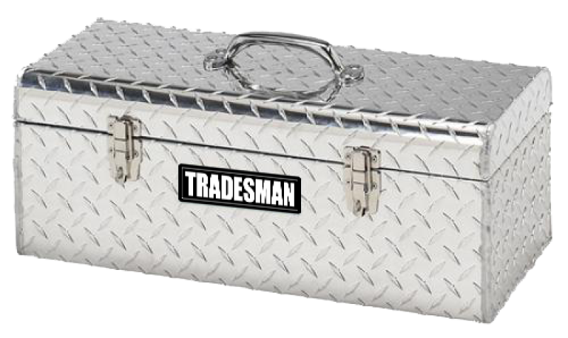 Tradesman Aluminum 5124T for Handheld Tool Box (24in.) - Brite