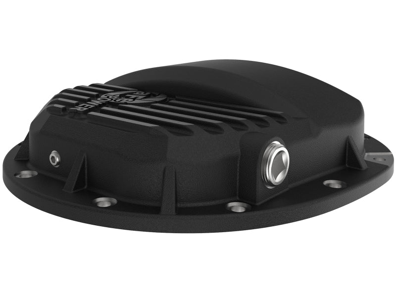 aFe Power 46-71120B for Pro Series AAM 9.5/9.76 Rear Diff Cover Black w/Mach Fins 14-19