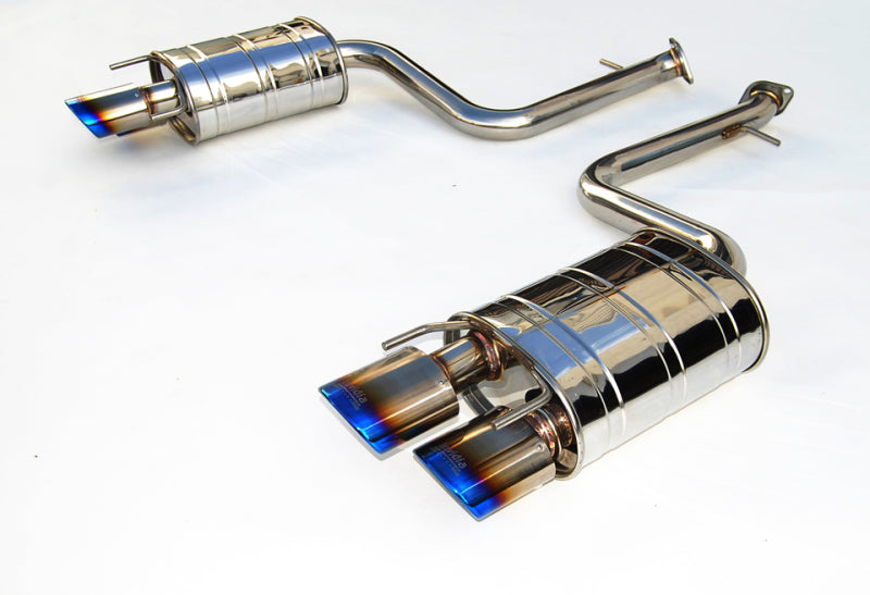 Invidia HS14LRCDR4OT Burnt Tip AxleBack Exhaust for 15-23 Lexus RC300/RC350/200T