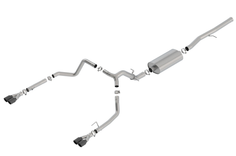 Borla 140772BC for 19 Chevy ado/GMC Sierra 1500 6.2L SS Touring Catback Exhaust