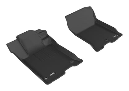 3D MAXpider L1AC00911509 for 2015-2020 Acura TLX FWD Kagu 1st Row Floormat-Black Vent Filter