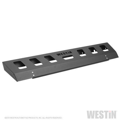 Westin 18-19 59-80095 for Jeep Wrangler JL Front Bumper Skid Plate-Textured Black Fit