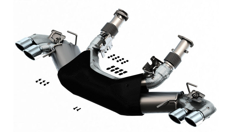 Borla 140838 S-Type Cat Back Exhaust System for 20-24 Chevy Corvette C8 6.2L