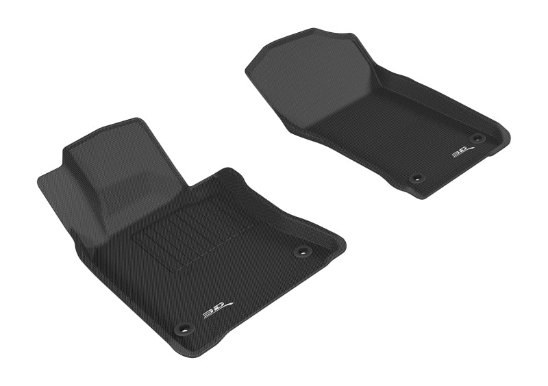 3D MAXpider L1IN02711509 for 2017-2019 Infiniti Q60 Kagu 1st Row Floormat-Black